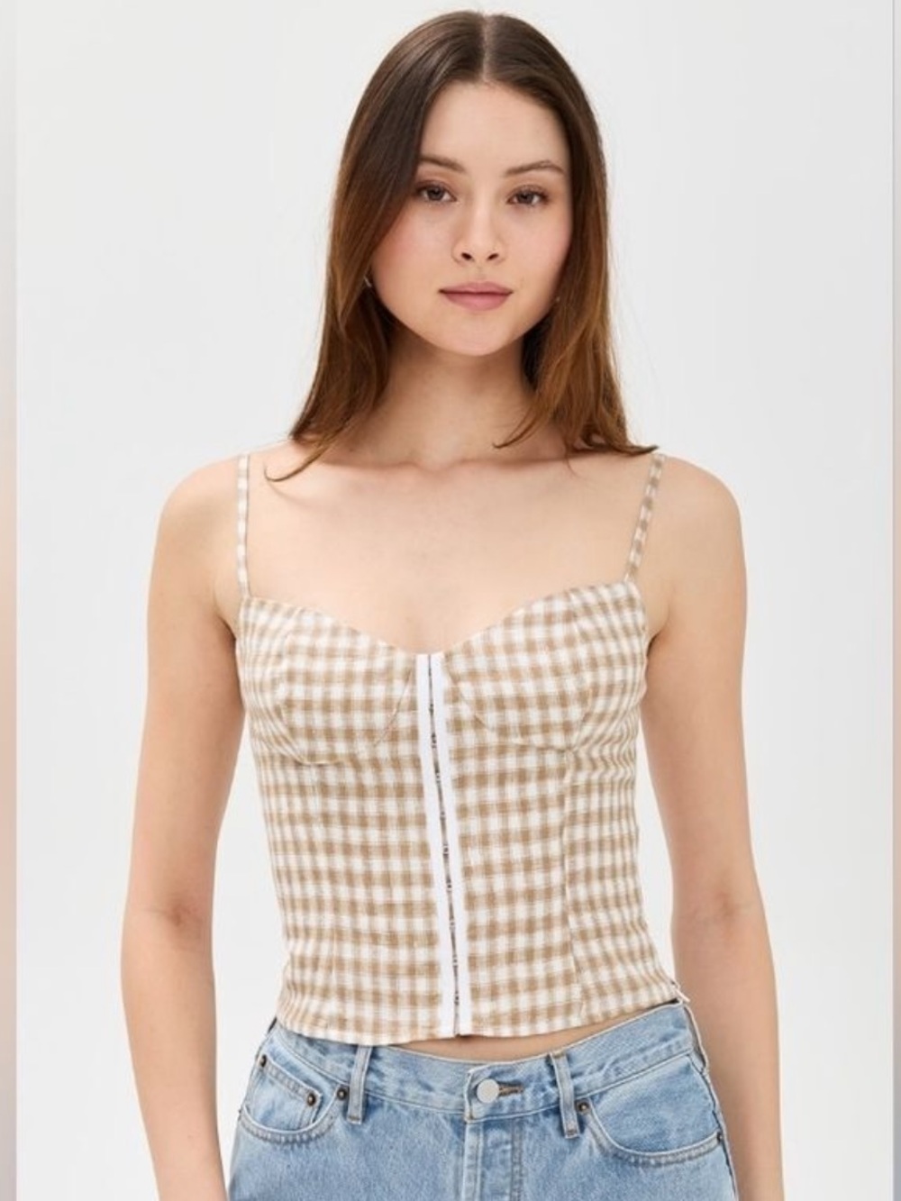 Reformation Christen Linen Tank Top
